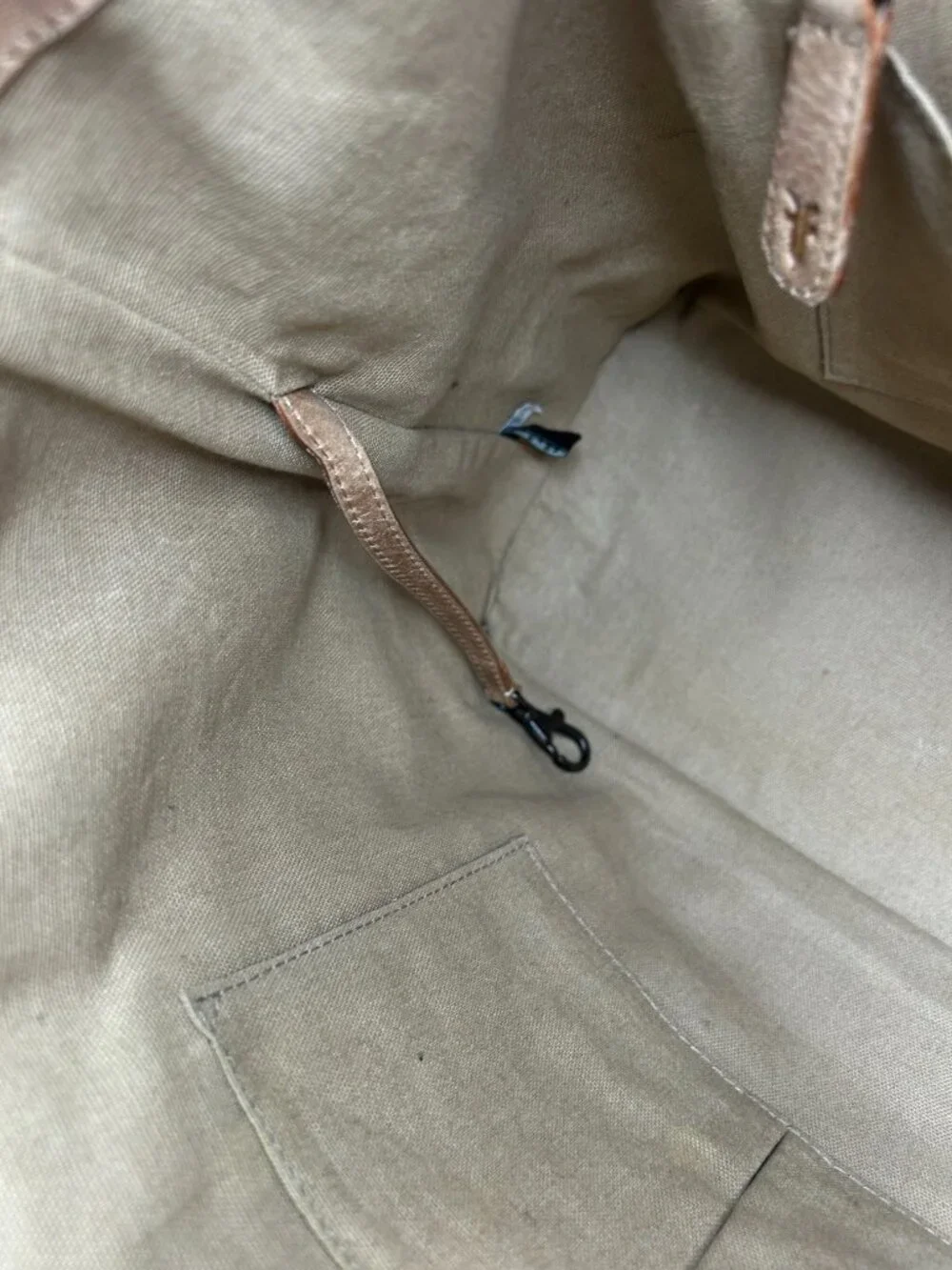 FRYE Brand Melissa Large Shopper Tote Bag Beige DB181 $358